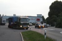 Generatortransport in Lenzburg