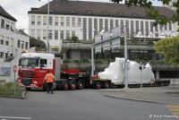Kompressortransport nach Zürich
