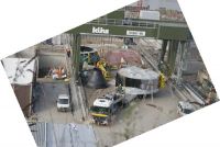 Friderici bringt den Generator vom Wasserkraftwerk Rheinfelden auf die Baustelle