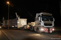 Affolter transportiert Teile einer Containerbrücke nach Frenkendorf