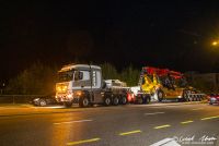 Affolter transportiert einen Containerstapler